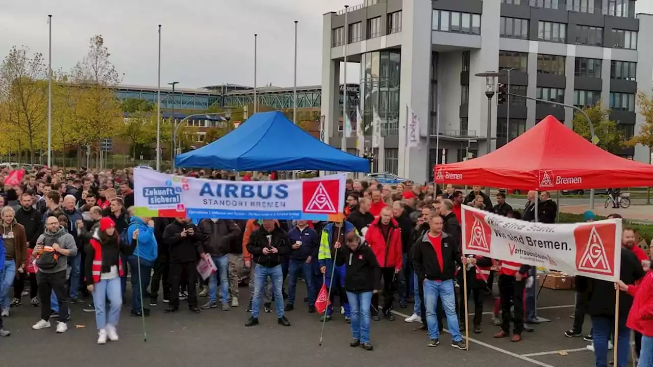 streikmarathon der ig metall in bremen beginnt