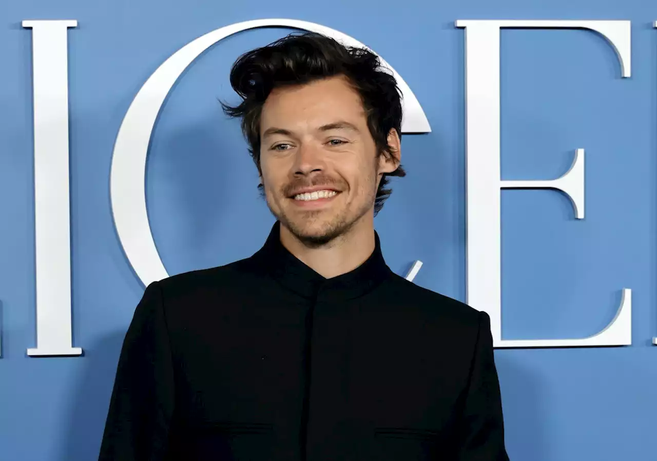 Harry Styles Tries Out a New Look at the ‘My Policeman’ Premiere