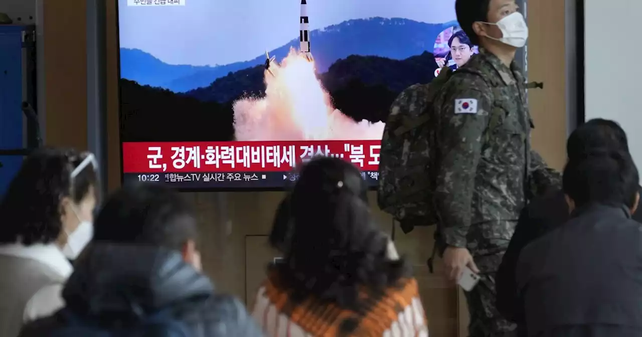 North Korea continues missile barrage with test over Japan