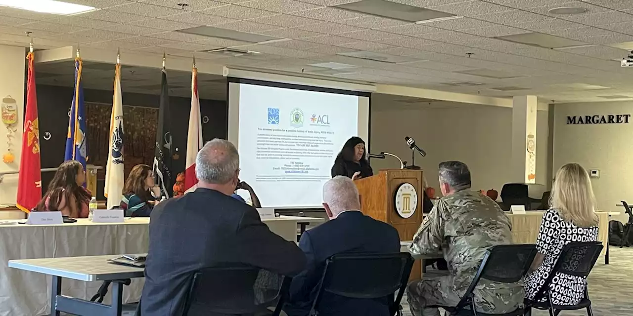 Veteran suicide prevention town hall held in Montgomery