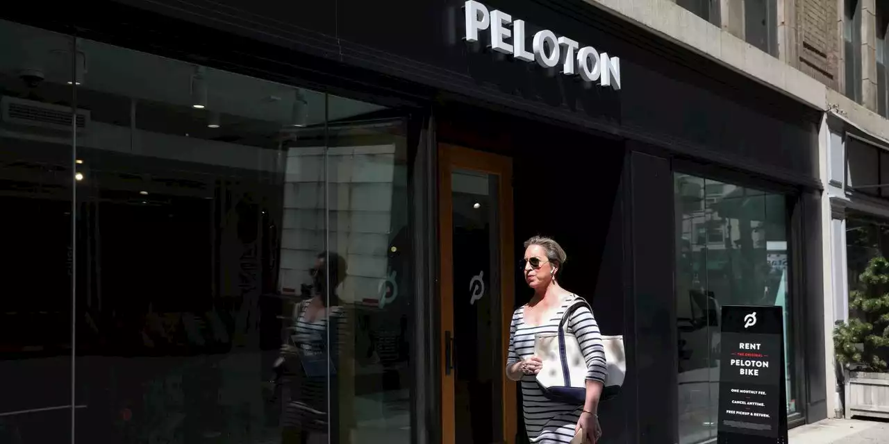 Peloton Sales Tumble Again, but Quarterly Losses Narrow