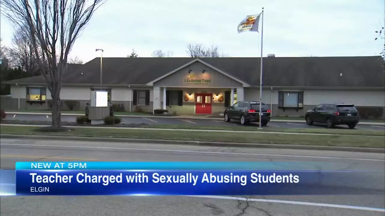 Teacher at Elgin daycare charged with sexually abusing students