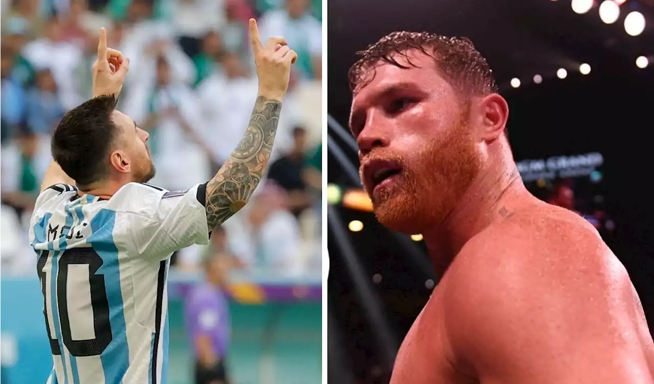 Canelo Álvarez le 'pidió cacao' a Messi y a Argentina: 'Me dejé llevar por la pasión'