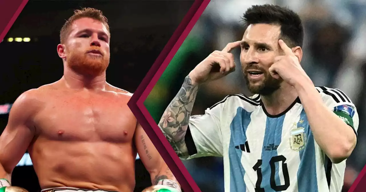 Canelo Álvarez le pidió disculpas a Lionel Messi y a Argentina