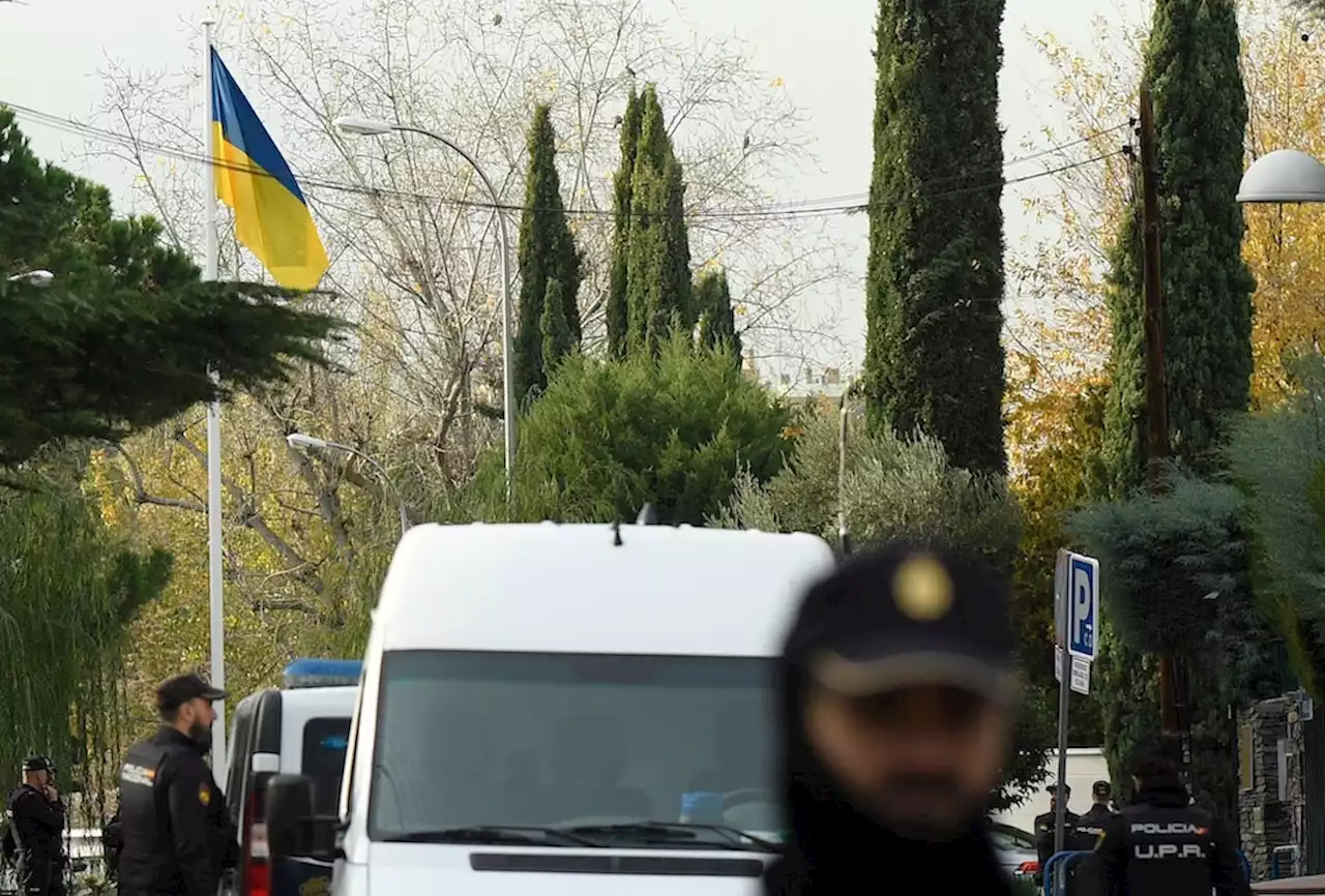 Madrid: Briefbombe explodiert in Ukraine-Botschaft, ein Verletzter