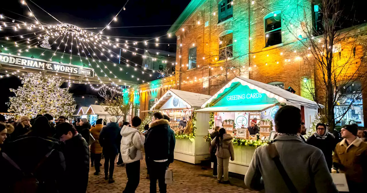 Distillery Winter Village in Toronto makes list of world's best Christmas markets