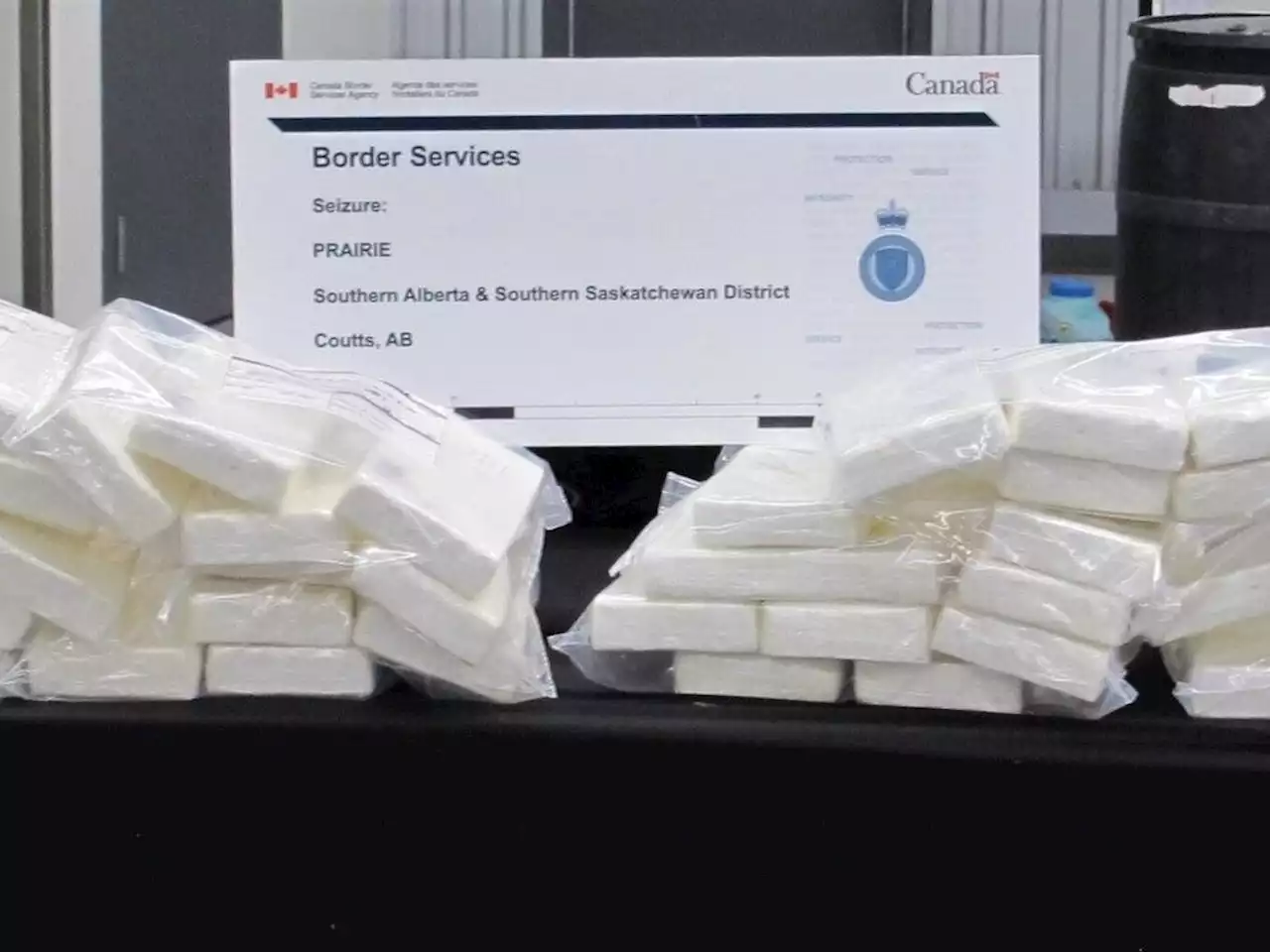 Calgary man charged after cocaine found in produce shipment at Coutts border crossing