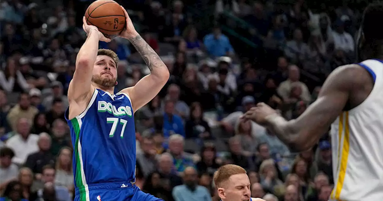 Doncic, Mavs edge Curry, Warriors in West finals replay