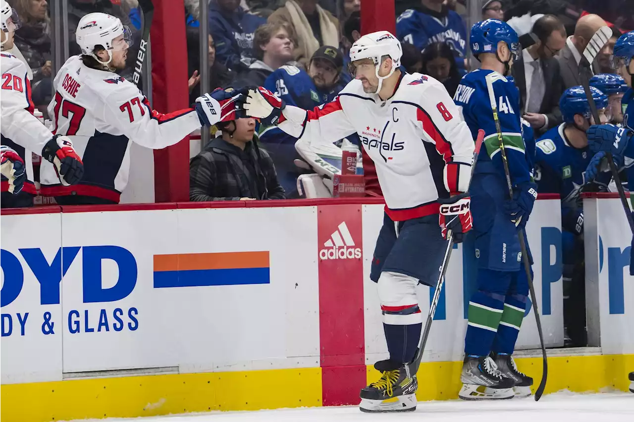 Washington Capitals' Alex Ovechkin breaks NHL record for most road goals - Daily Faceoff