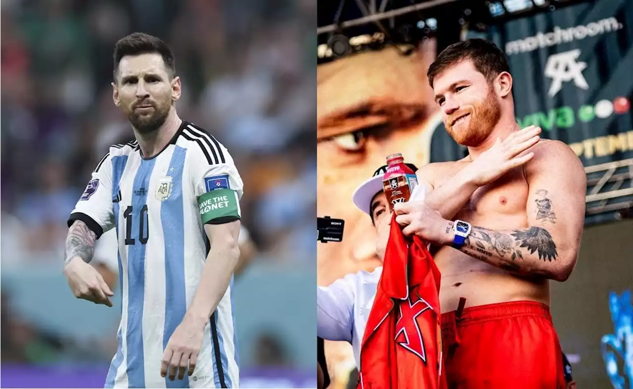 Canelo Álvarez le ofrece disculpas a Messi por las amenazas que le hizo