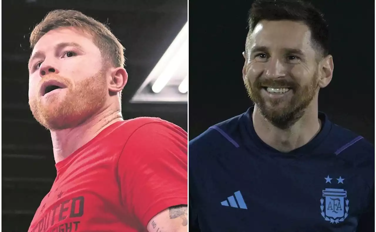 Messi vs Canelo. Esta app mide la distancia entre el campeón de boxeo y el jugador argentino