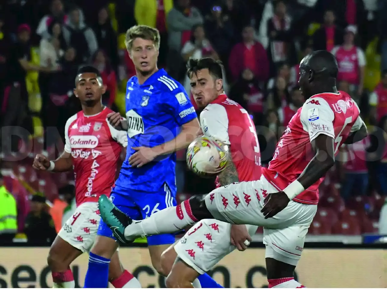 Llinás o Vásquez, la duda en Millonarios para jugar ante Santa Fe