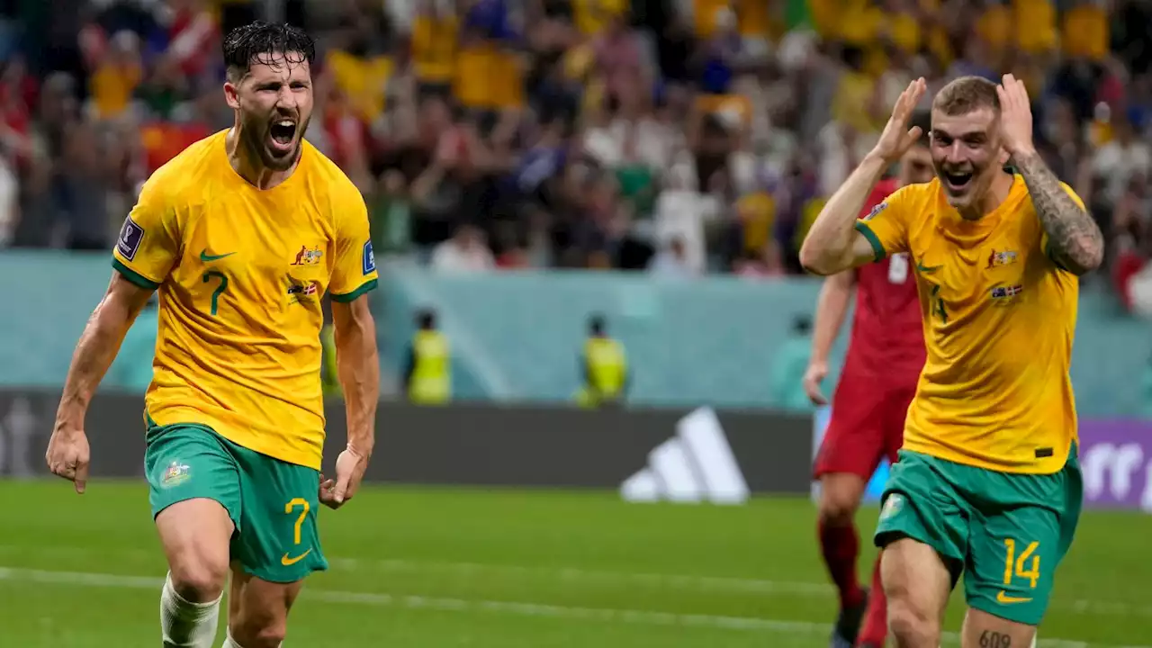 Australia 1-0 Denmark: Socceroos into World Cup knockout stages for second time in their history