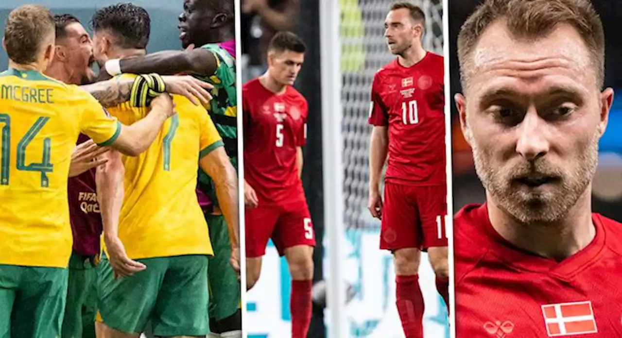 TV: Totalfisko för Danmark i VM - utslaget av Australien och gruppjumbo