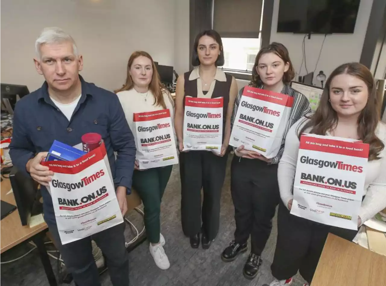 Glasgow Times launches donation bags as part of Bank on Us campaign