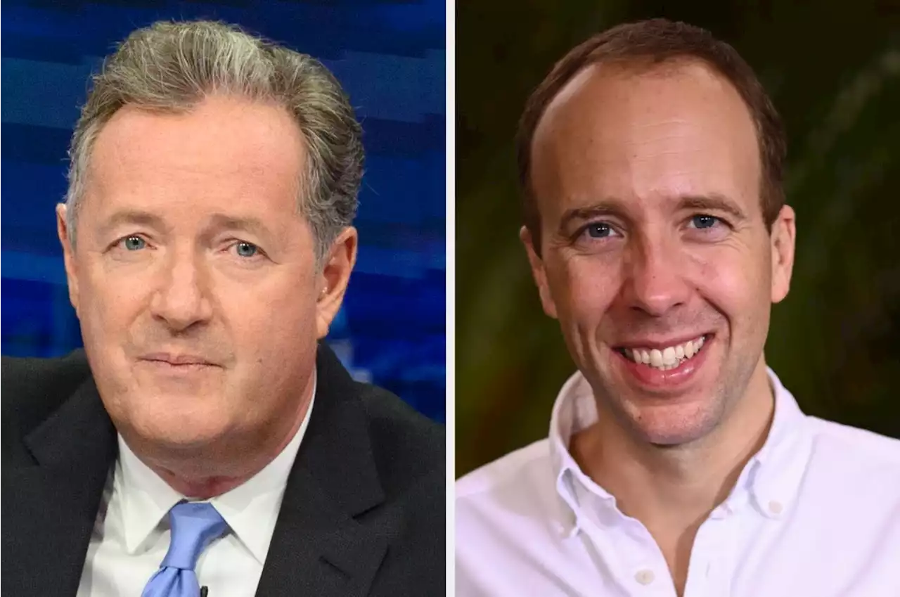 Piers Morgan Reveals 'Awkward' Airport Encounter With Matt Hancock Following I'm A Celeb Stint