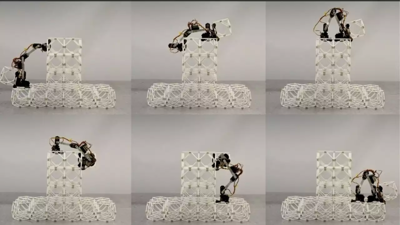 MIT engineers design self-replicating robots capable of assembling giant structures