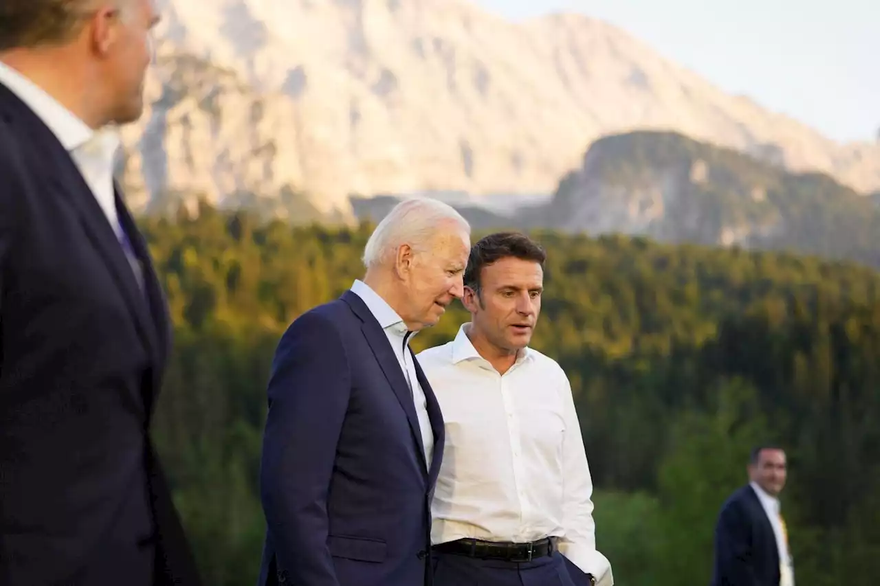 Joe Biden accueille Emmanuel Macron en visite d’État à Washington