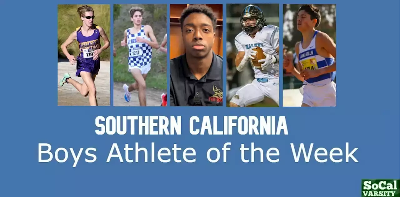 VOTE: Southern California Boys Athlete of the Week, December 2