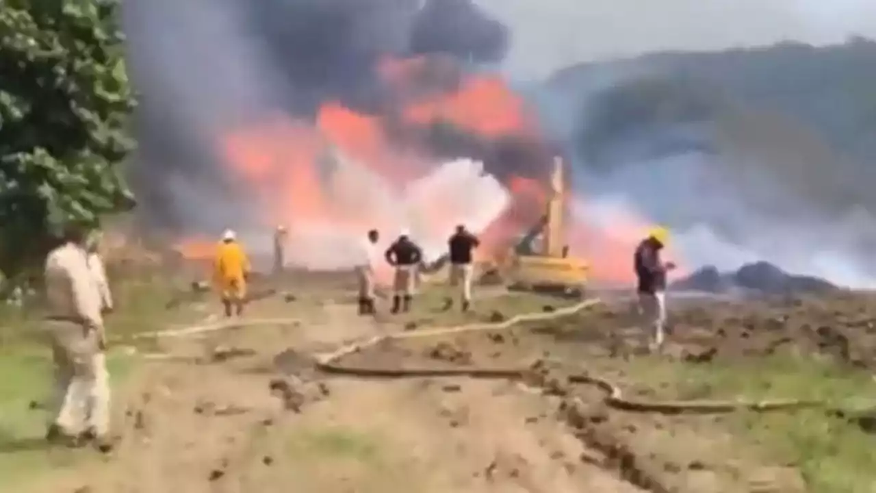 Sube a 19 cifra de heridos tras explosión por fuga de etano en Agua Dulce, Veracruz