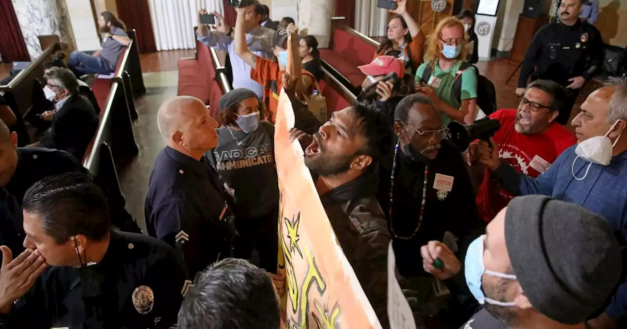 LAPD serves search warrants in investigation of who recorded racist City Hall leak