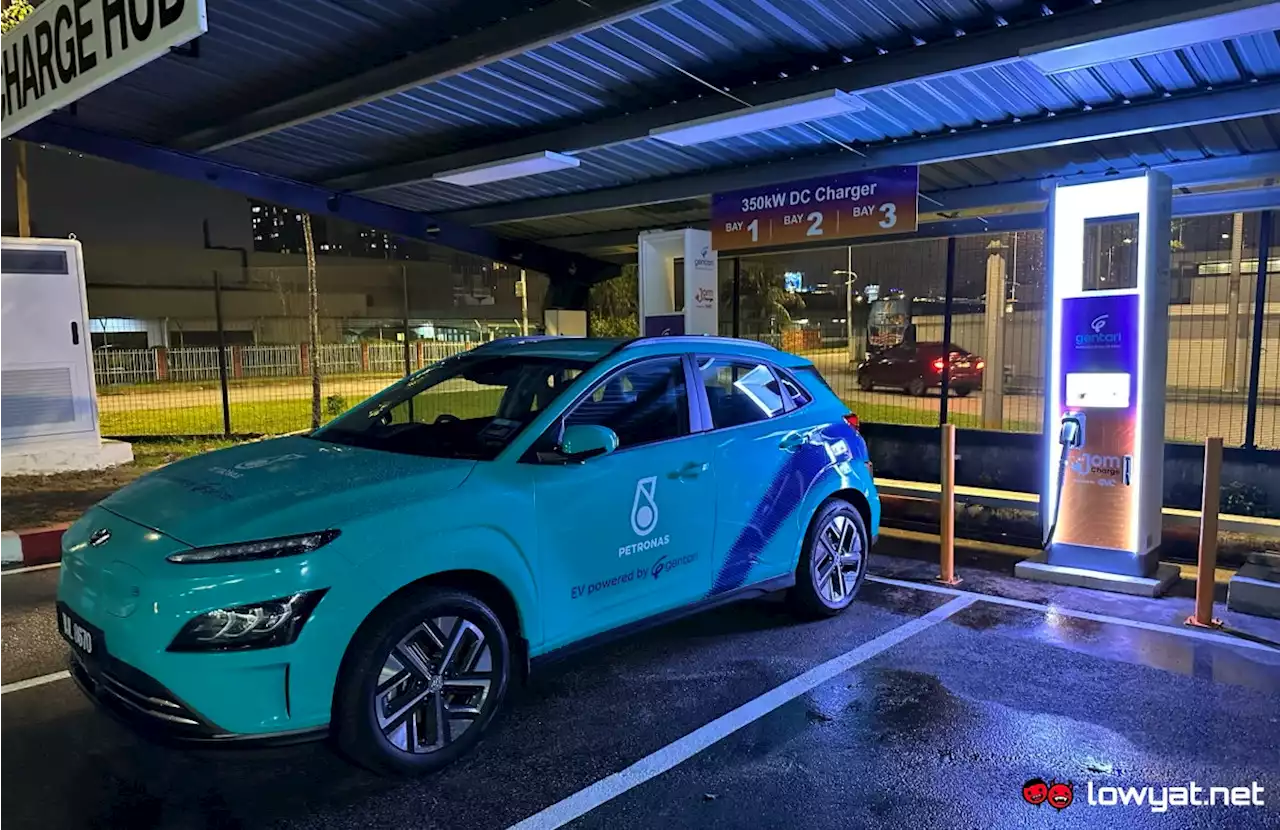 Here Is Your First Look At Gentari x JomCharge 350kW High Speed EV Charger