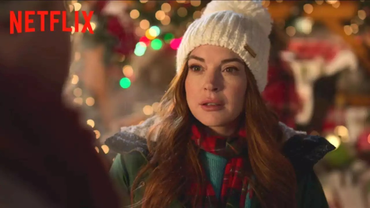 On a regardé le film de Noël avec Lindsay Lohan, et évidemment que c’est génial