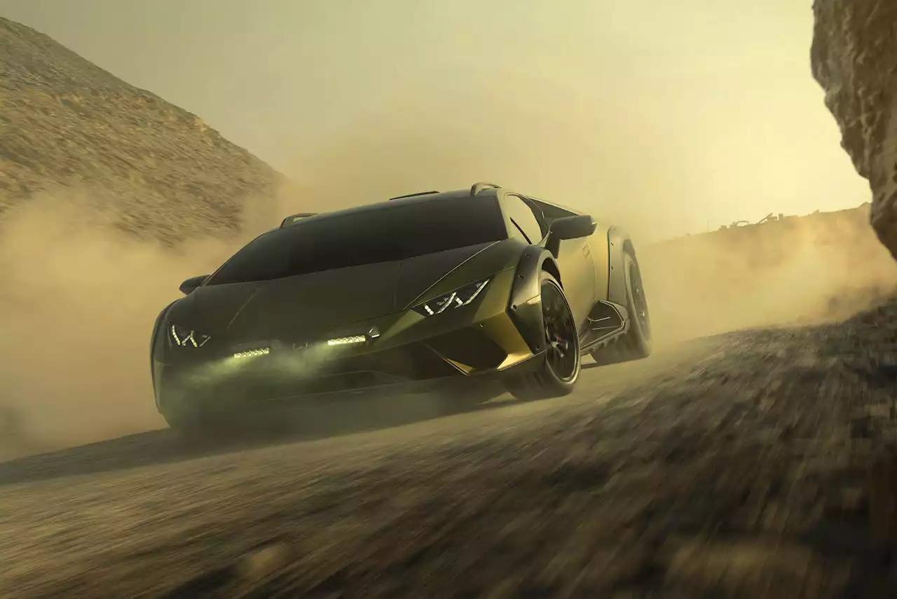 Lamborghini Huracán Sterrato arrives with 601 hp, rally mode