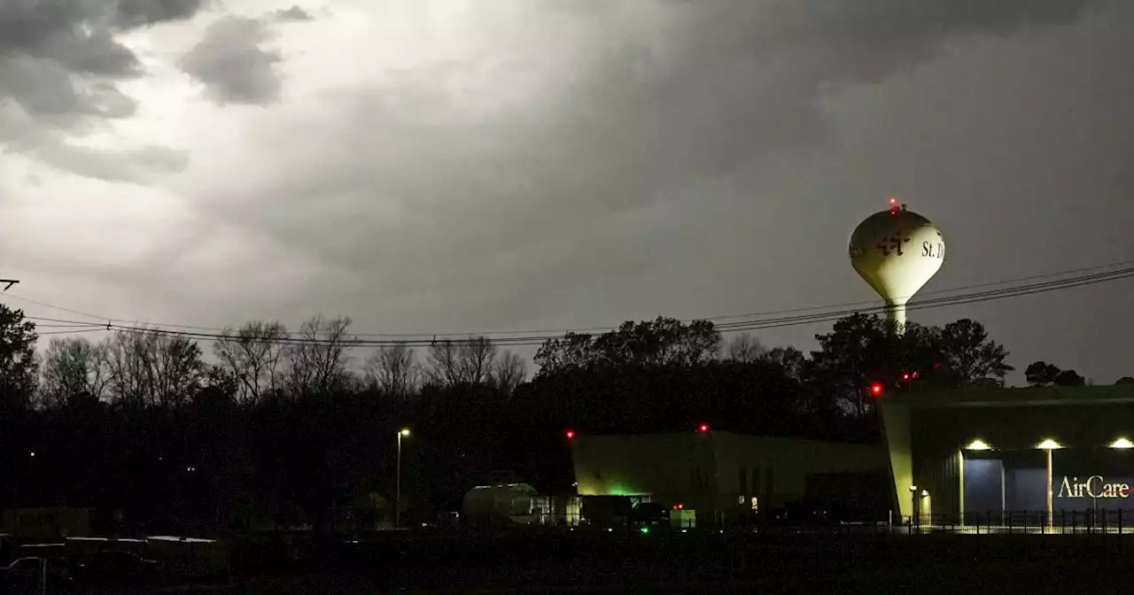 Tornadoes reported as storms cause flooding, damage across the South