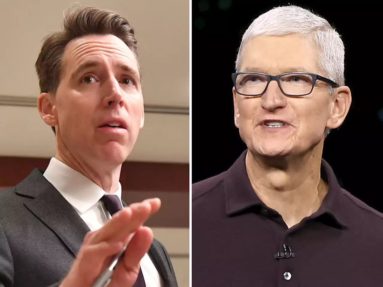 Josh Hawley blasts Apple CEO Tim Cook for aiding China: 'Unconscionable'