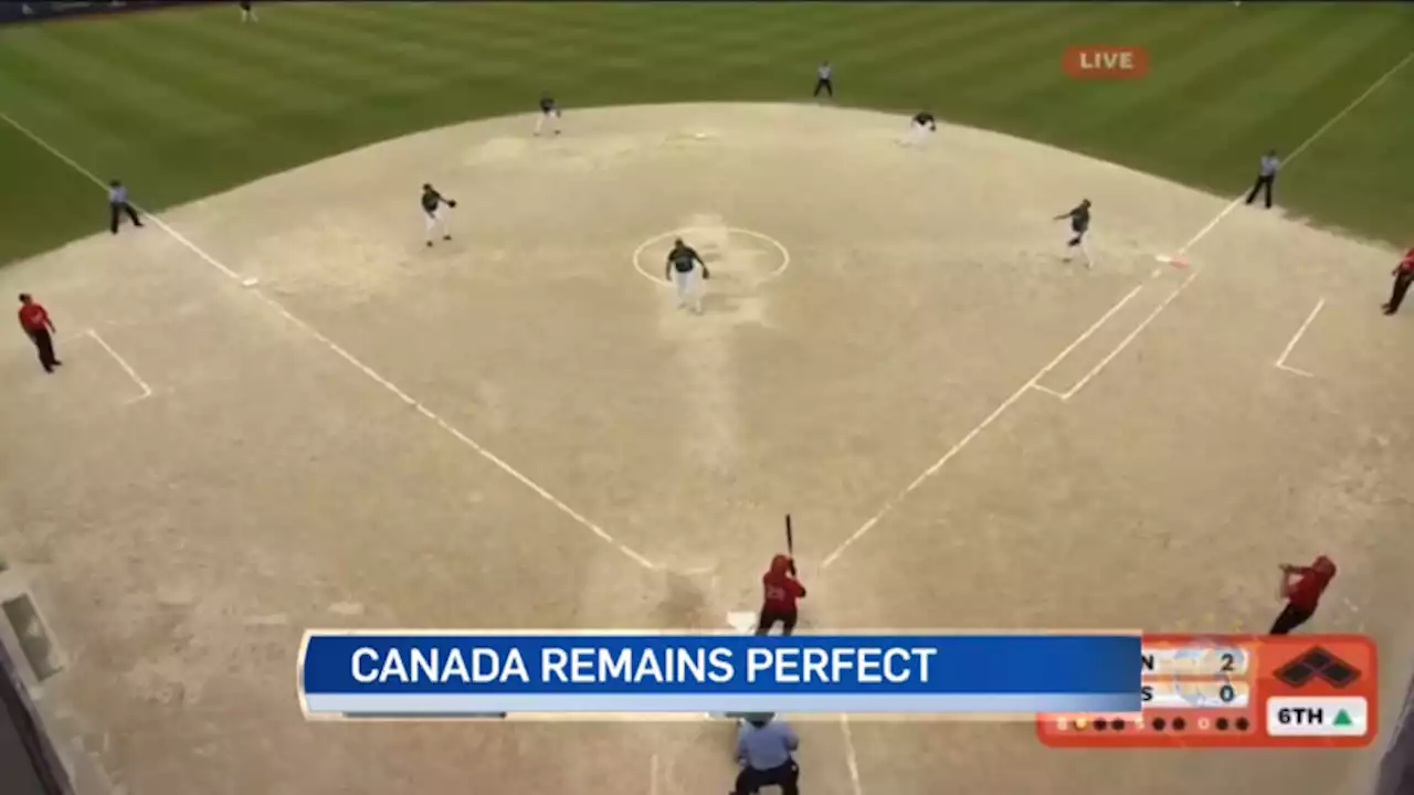 Team Canada remains undefeated at world softball championship