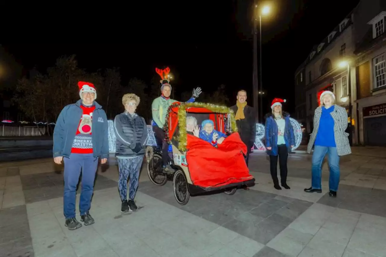 Free Christmas trishaw rides for the elderly and disabled