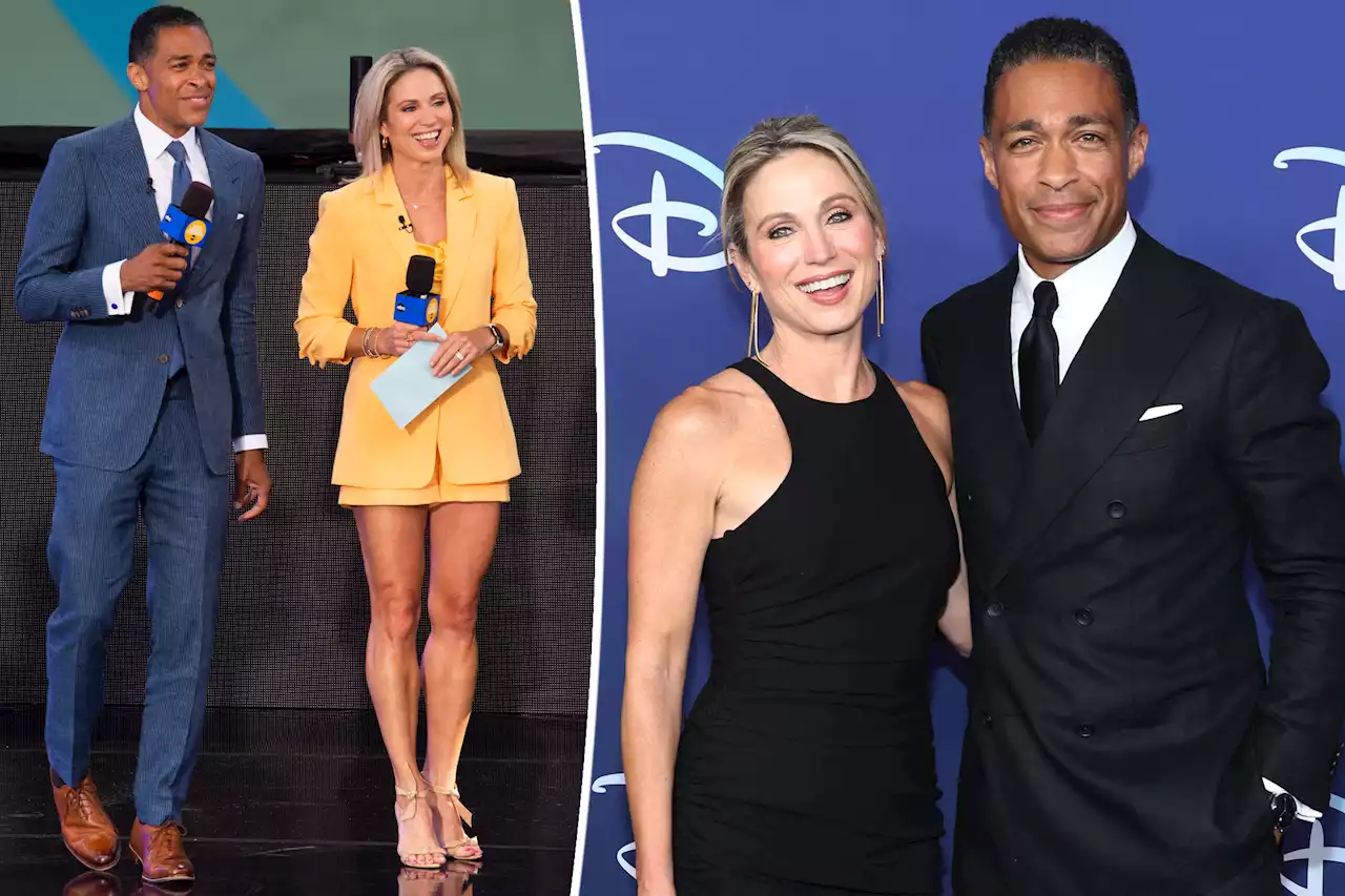 Married ‘GMA’ co-hosts T.J. Holmes and Amy Robach allegedly had months-long affair