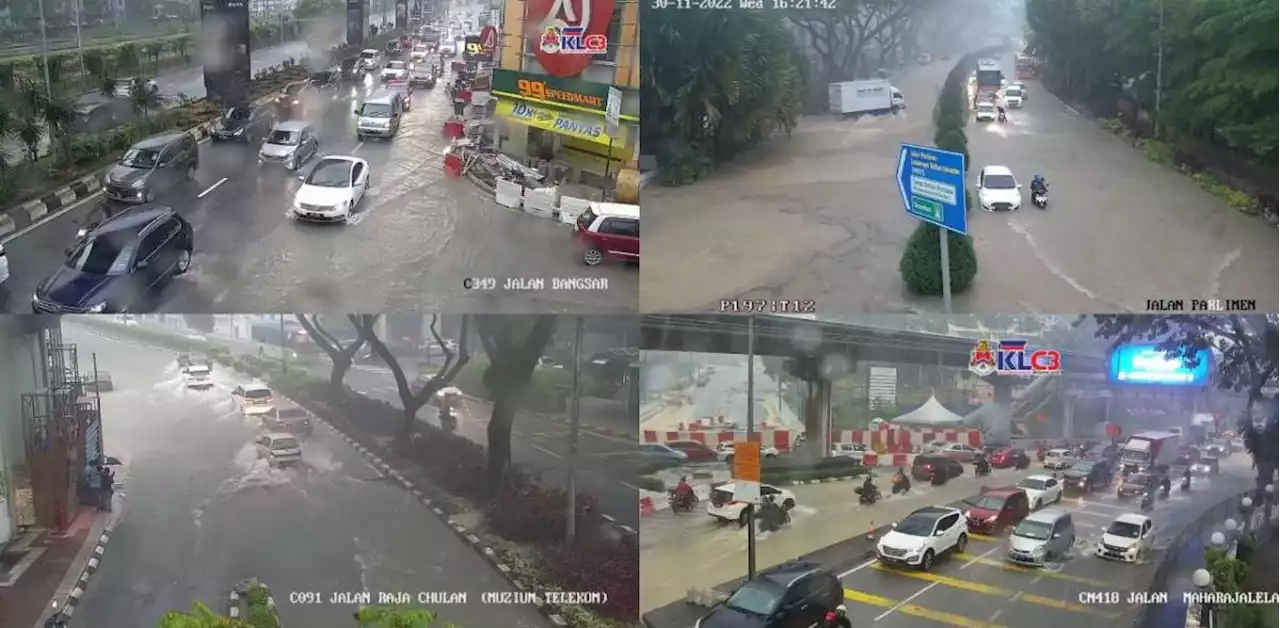 Flash floods reported in Kuala Lumpur, Perak after rainfall - check for affected areas before you travel - paultan.org