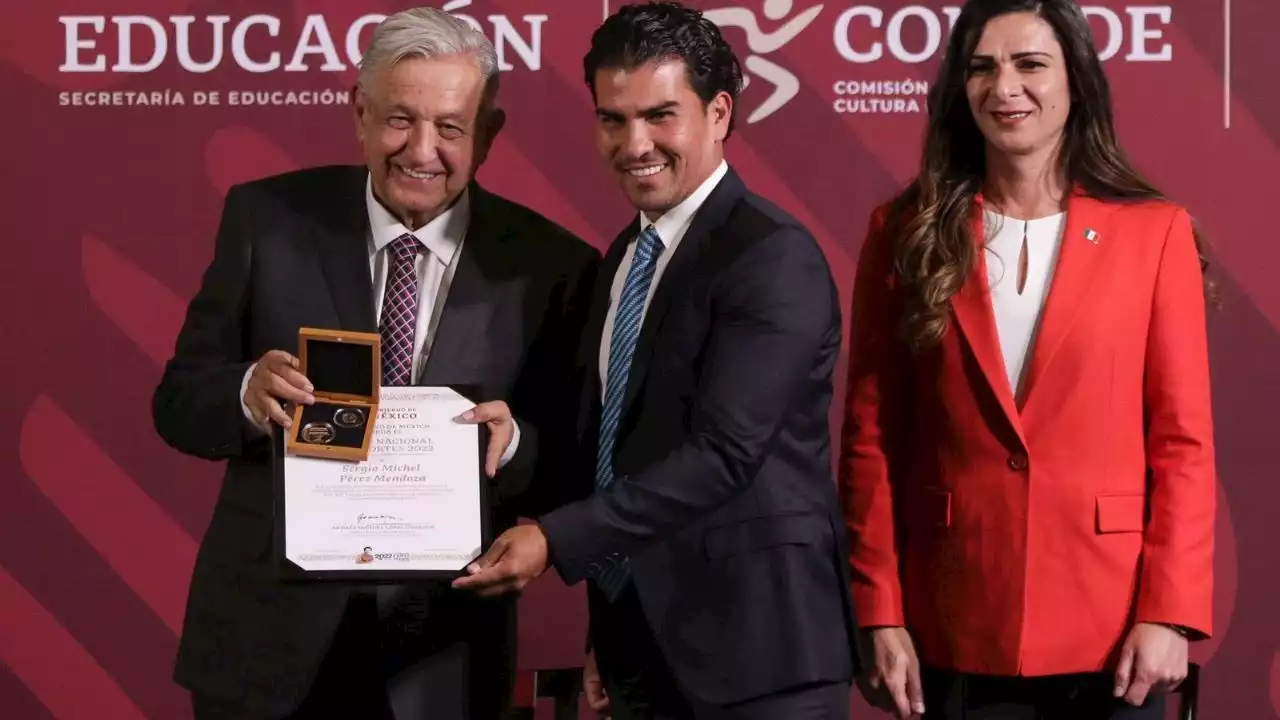 Checo Pérez, el galardonado ausente en la entrega del Premio Nacional del Deporte 2022