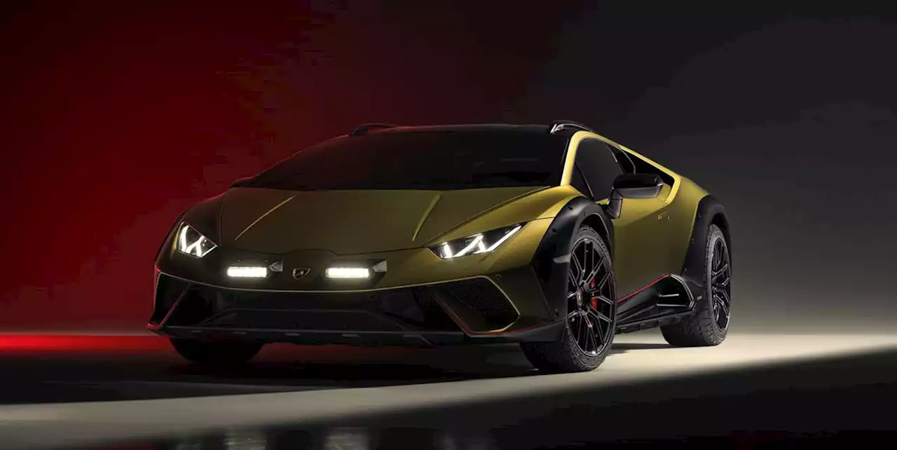 The Idea for the Lamborghini Huracan Sterrato (Possibly) Came Over a Glass of Wine