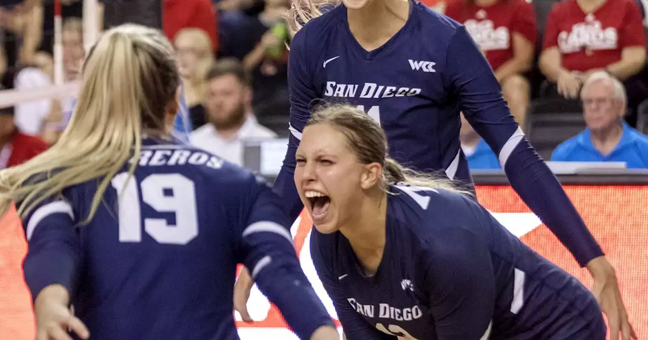 Blossom has helped USD volleyball set itself apart