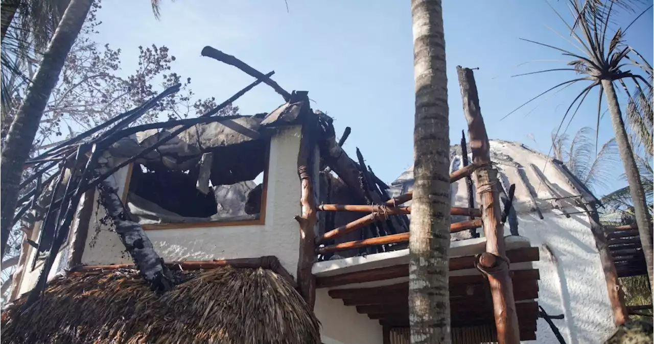 FOTOS: Así se ve Holbox luego del incendio; construirán estación de bomberos