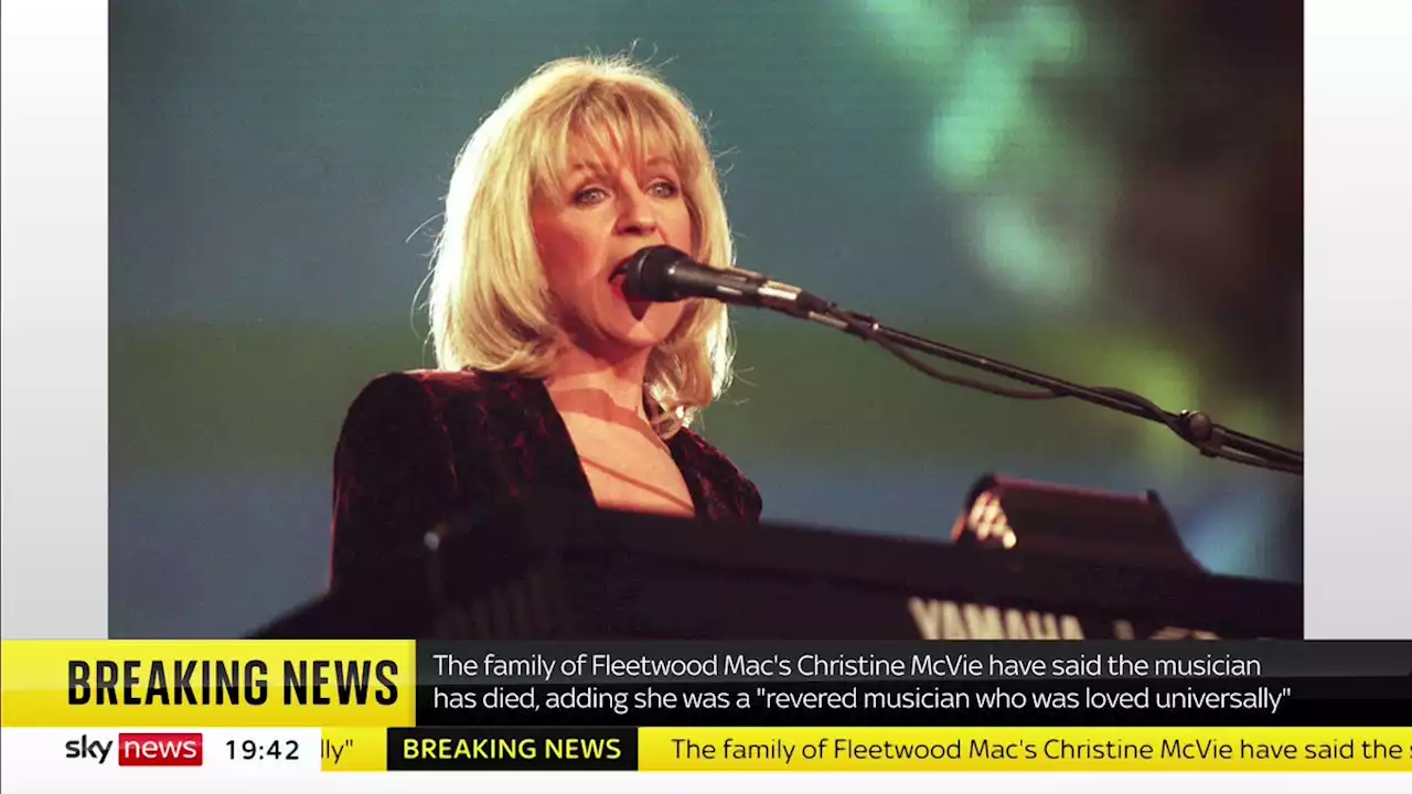 Fleetwood Mac's Christine McVie dies aged 79