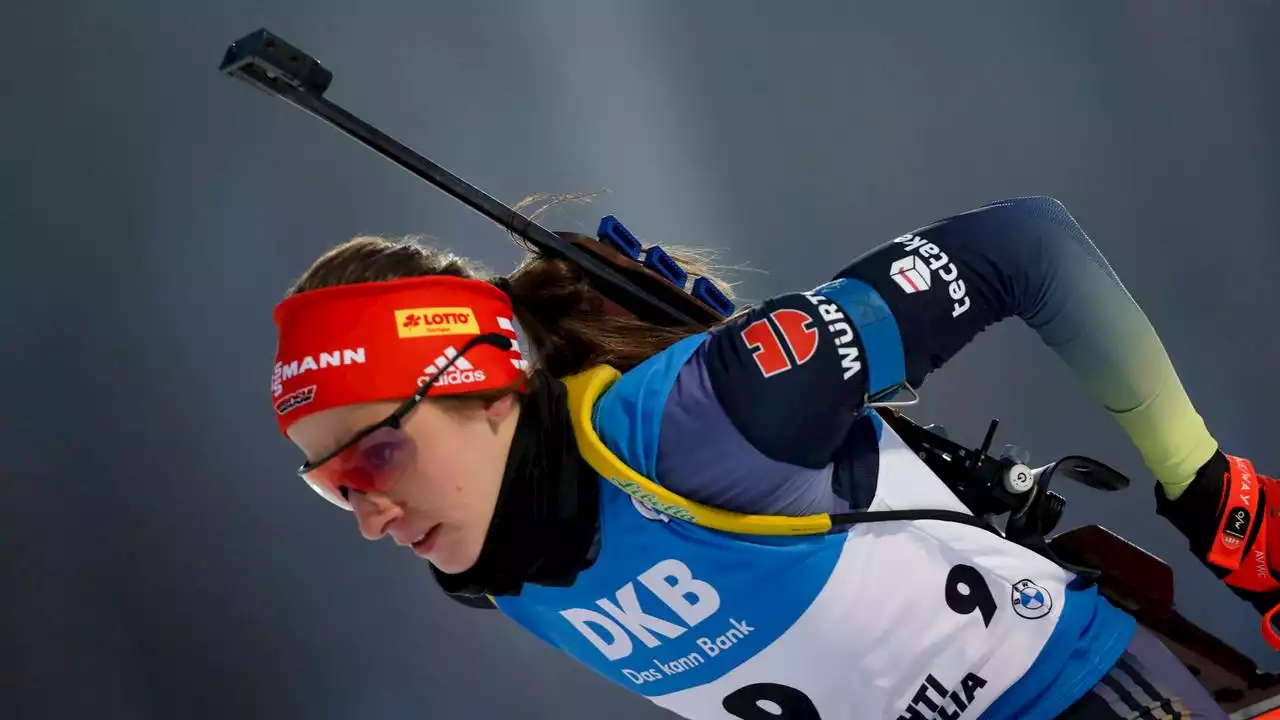 Biathlon in Kontiolahti: Vanessa Voigt ist 'in der Weltspitze angekommen'