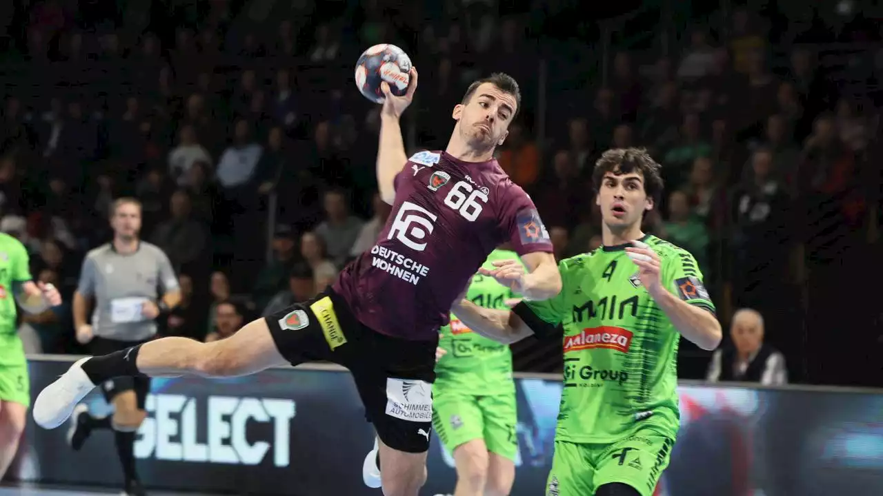 European League im Handball: Füchse mühelos - Flensburgs Serie endet in Ystad