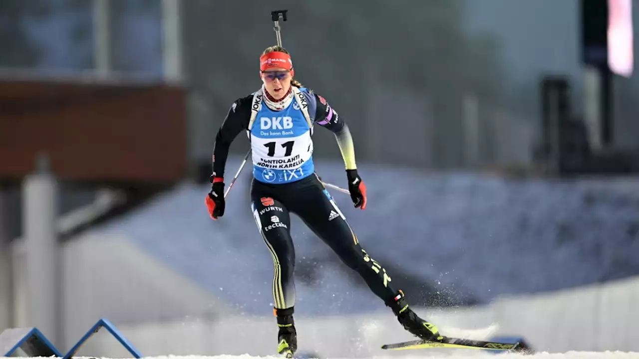 Biathlon in Kontiolahti: Voigt Vierte, Herrmann-Wick Sechste