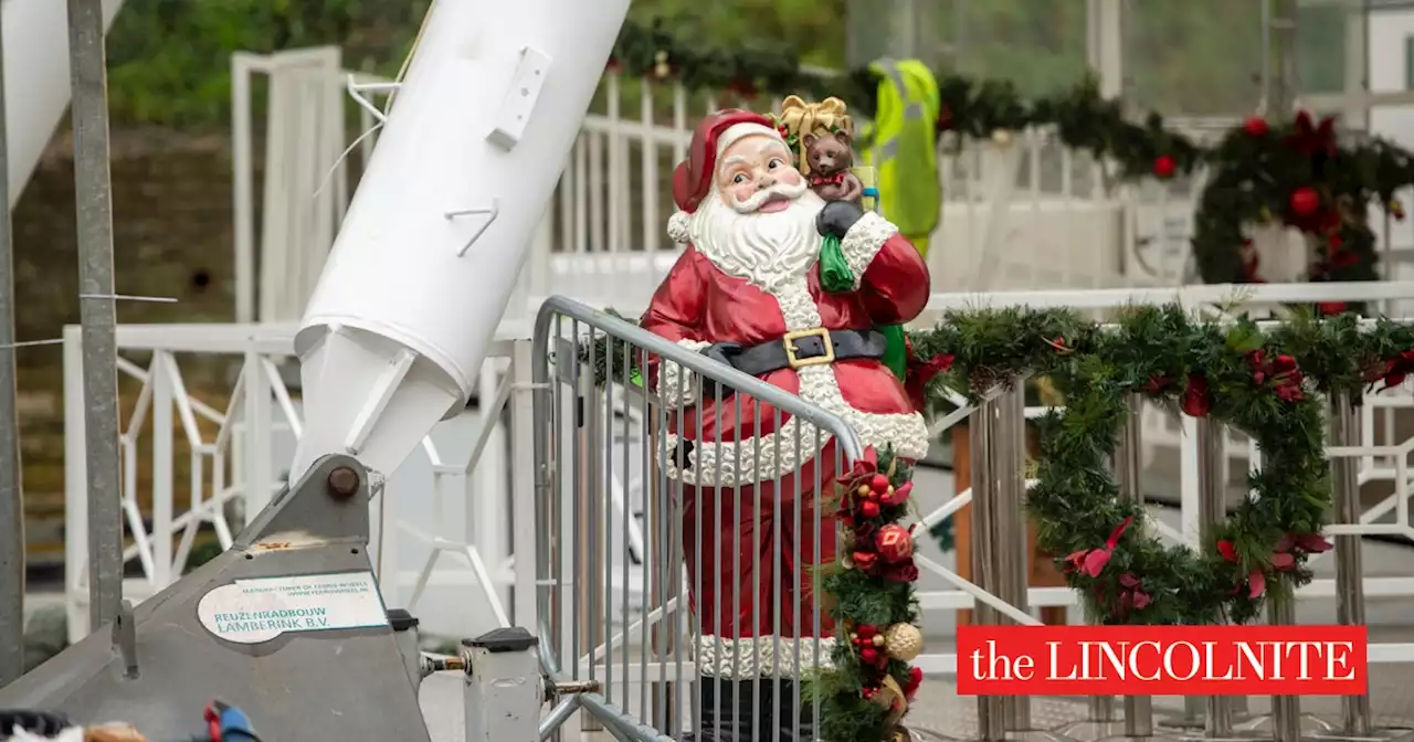 Final preparations for 2022 Lincoln Christmas Market