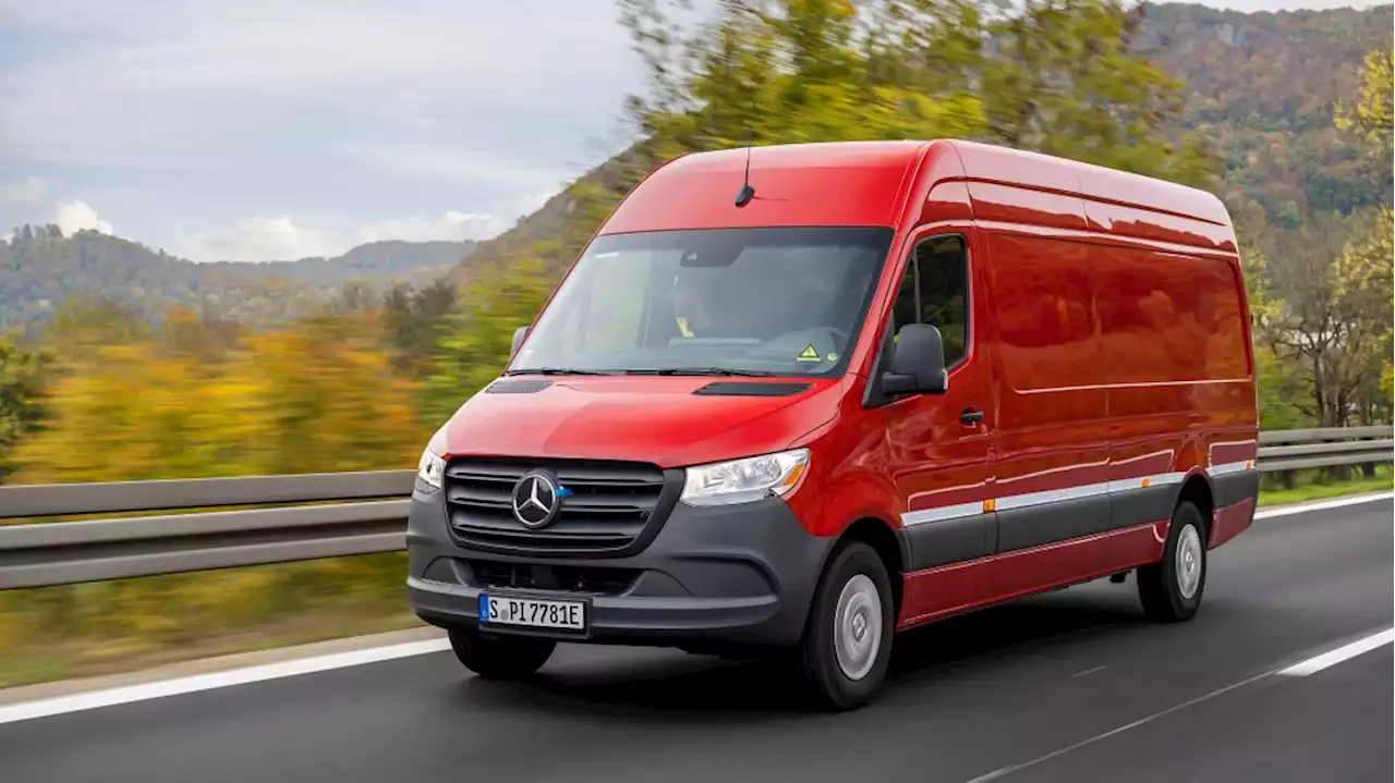 Mercedes-Benz eSprinter prototype drives 295 miles on one charge - Autoblog