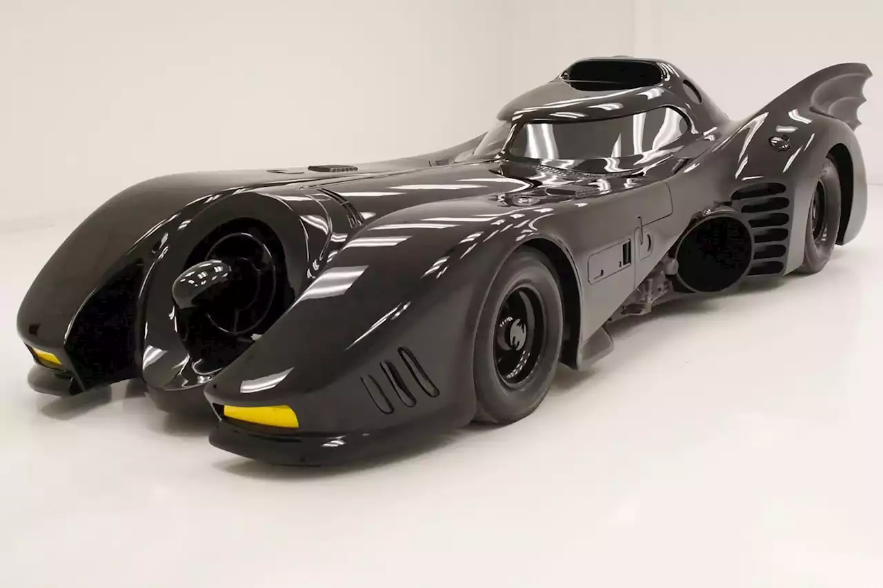 The actual Tim Burton Batmobile is up for sale