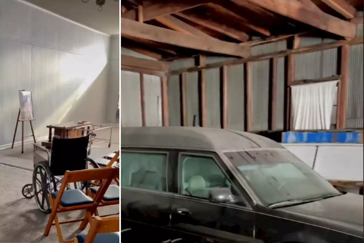 Inside derelict funeral home filled with ‘evil spirits’ and a shocking surprise