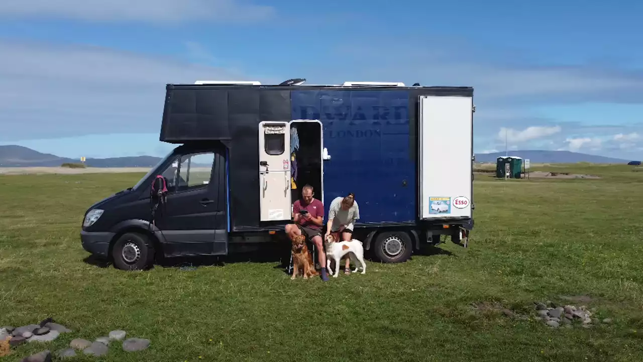 We converted an old removal van into a motorhome ourselves in two months