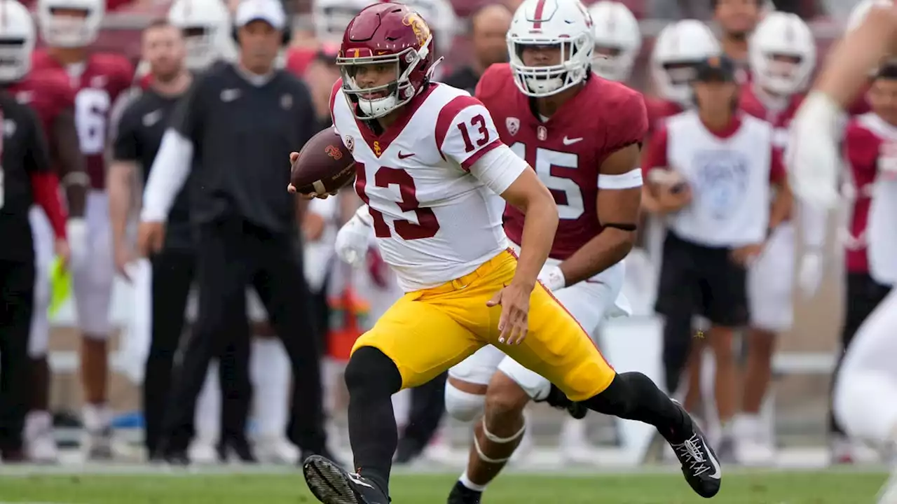 Remarkable accuracy has USC's Caleb Williams leading college football's quarterback rankings