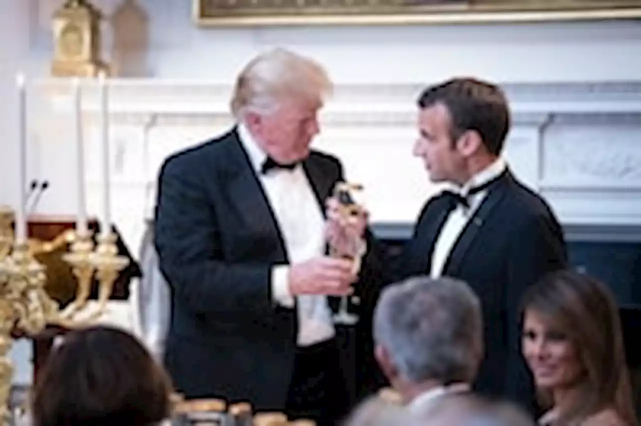 What’s a state dinner, again? Macron is back for the first one post-covid.