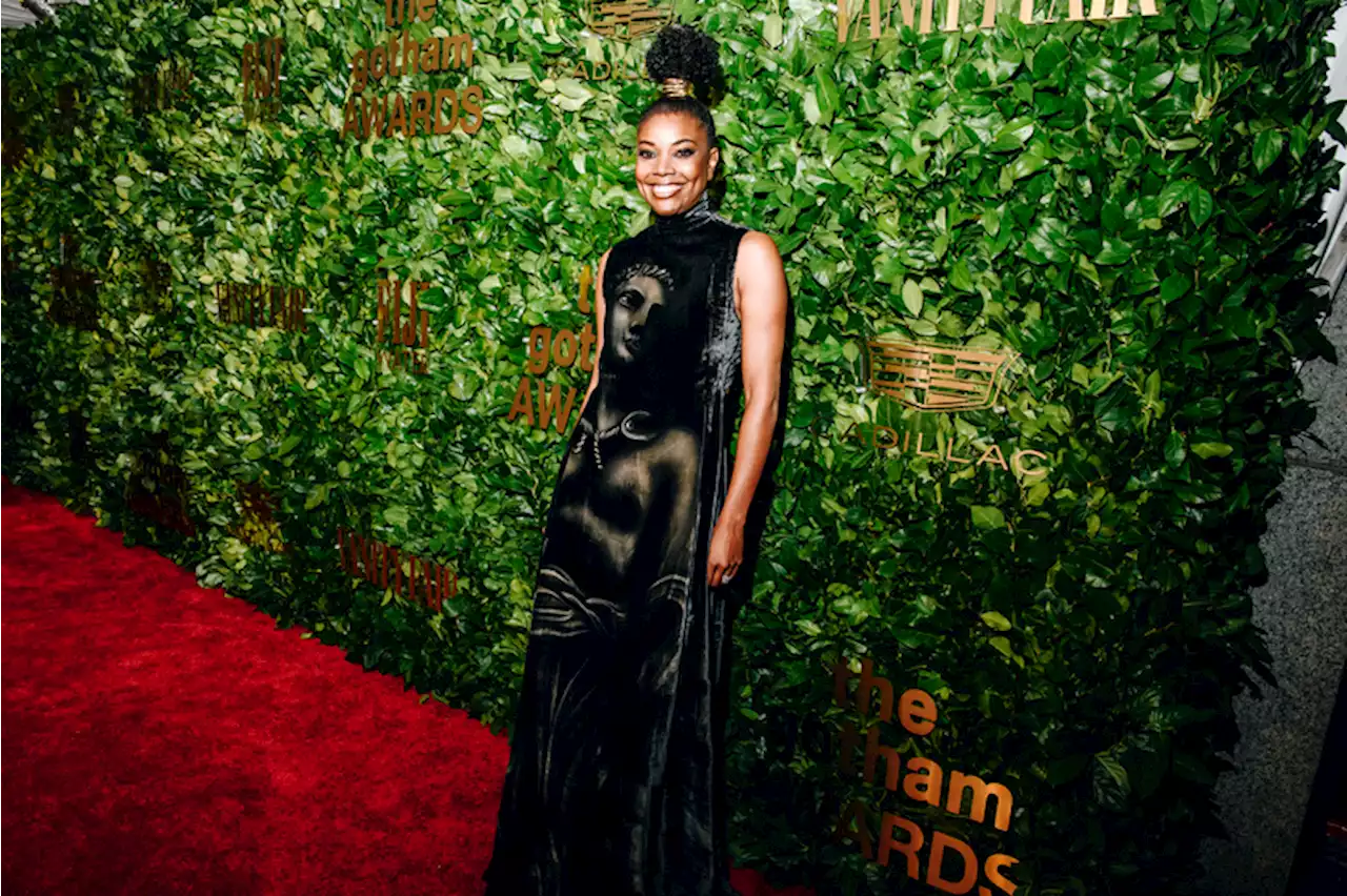 Gabrielle Union Embraces Renaissance Art Inspiration in Fendi Couture Gown at Gotham Awards 2022